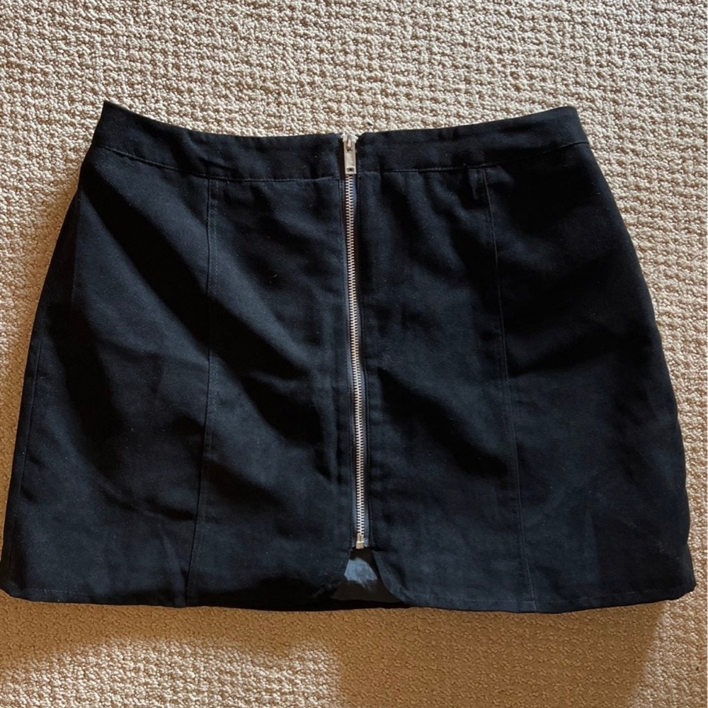 H&M Velvet Skirt